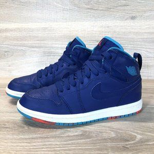 Nike Air Jordan 1 Retro High BP Royal Blue Lagoon Infrared 23 705303-433 Size 3Y